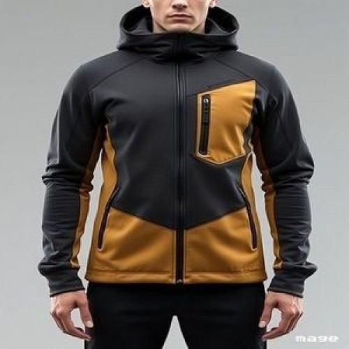 Black Yellow Nike Tech Fleece Hoodie