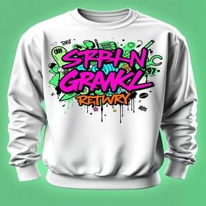 Graffiti Style Sweatshirt