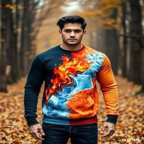 Fire Ice Male Sublimated Sweatshirt